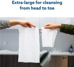 WaterWipes Plastic Free XL Bathing,Toddler Baby Wipes, 99.9 Water Based Wipes, Unscented Hypoallergenic for Sensitive Skin, 16 Count 1 pack Packaging May Vary - Image 2